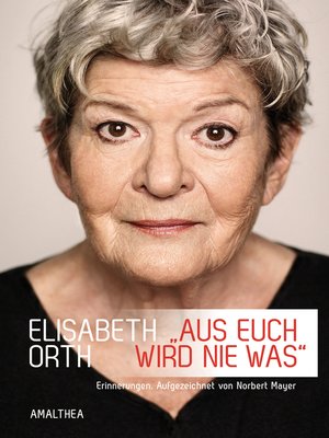 cover image of »Aus euch wird nie was«